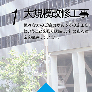 大規模改修工事について